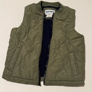 Old Navy Khaki Quilted Jacket